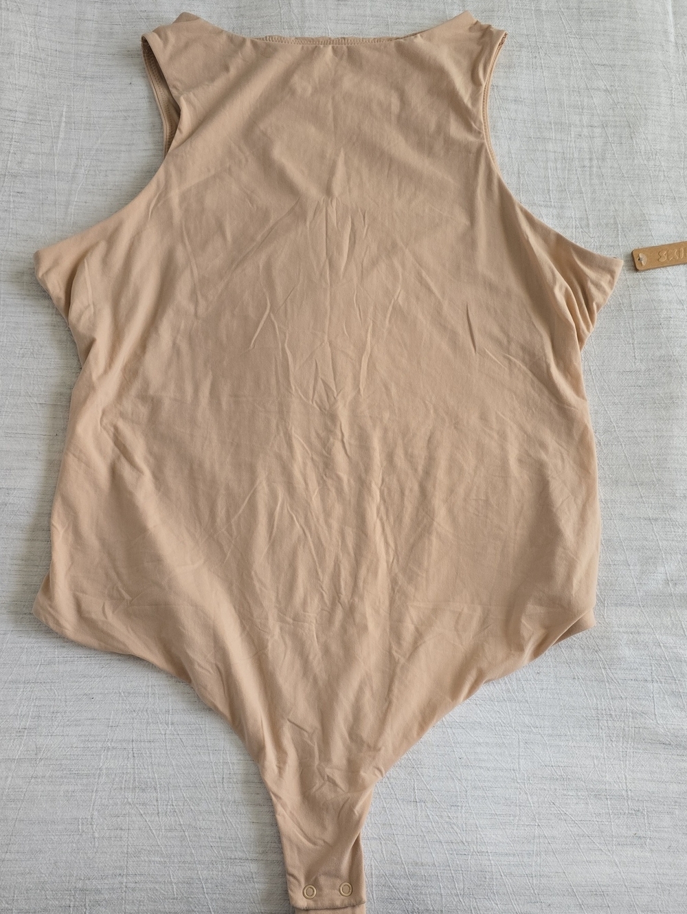 SKIMS Fits Everybody High Neck Bodysuit Size:4X Mica